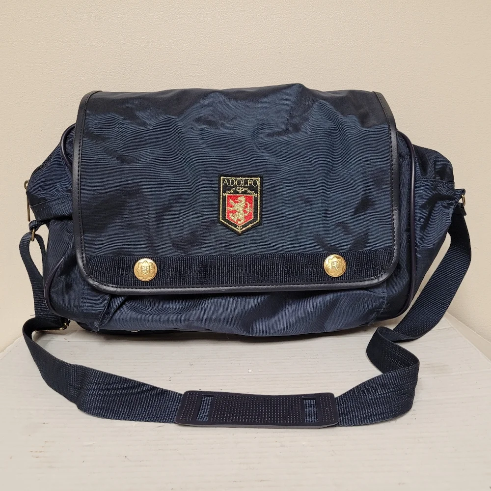 Vintage Adolfo Captain Griffin Bag Travel Luggage